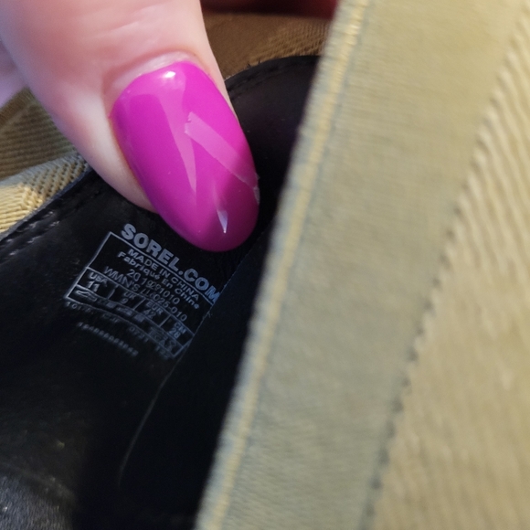 Nwt sorel cork bottom wedge sandals size 11 - Picture 4 of 8